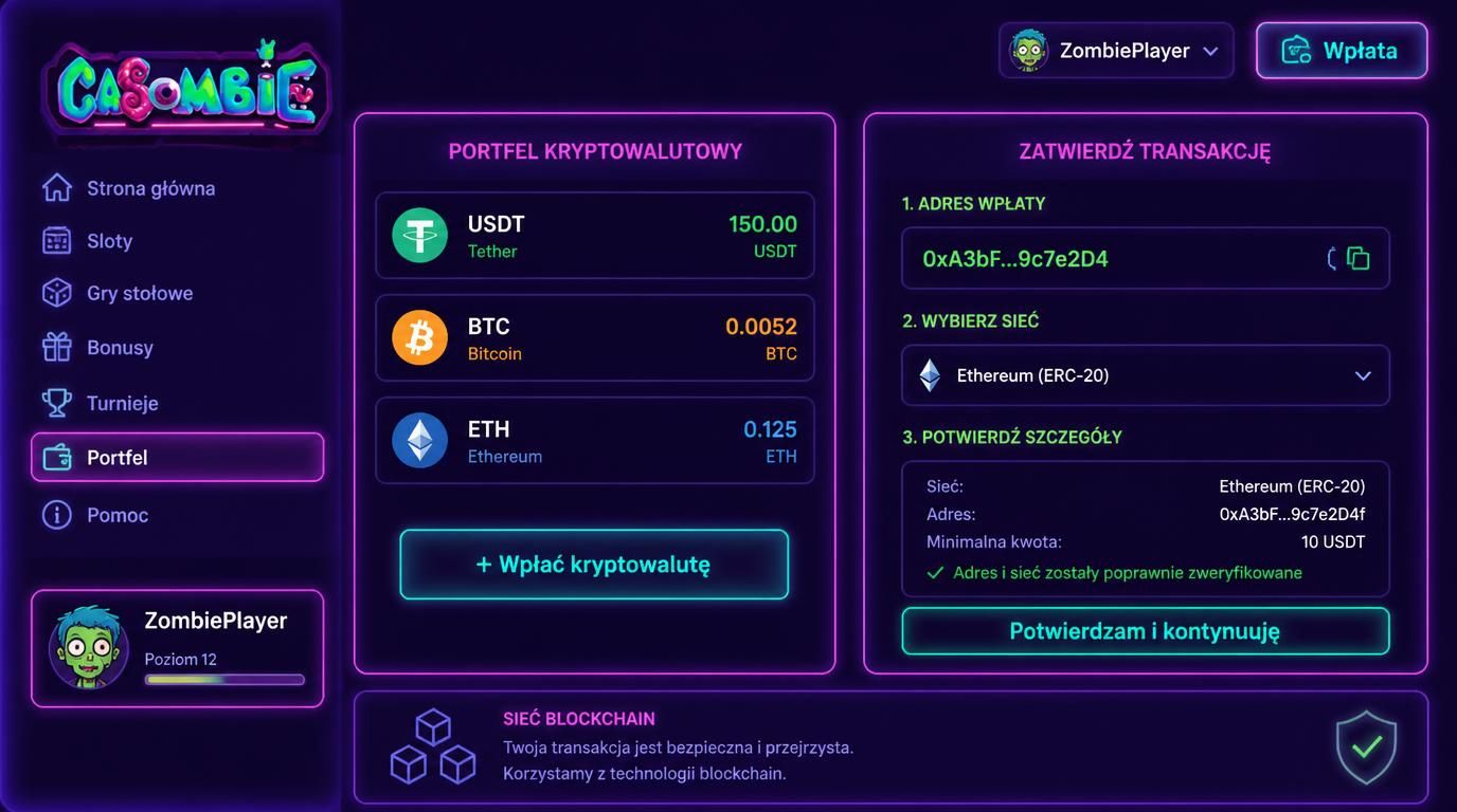 portfel kryptowalutowy, stablecoin, sieć blockchain