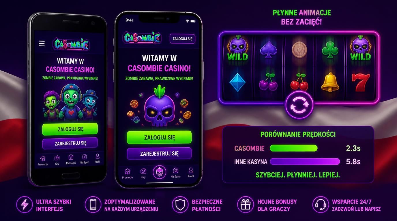 starsze i nowe smartfony Casombie interfejs